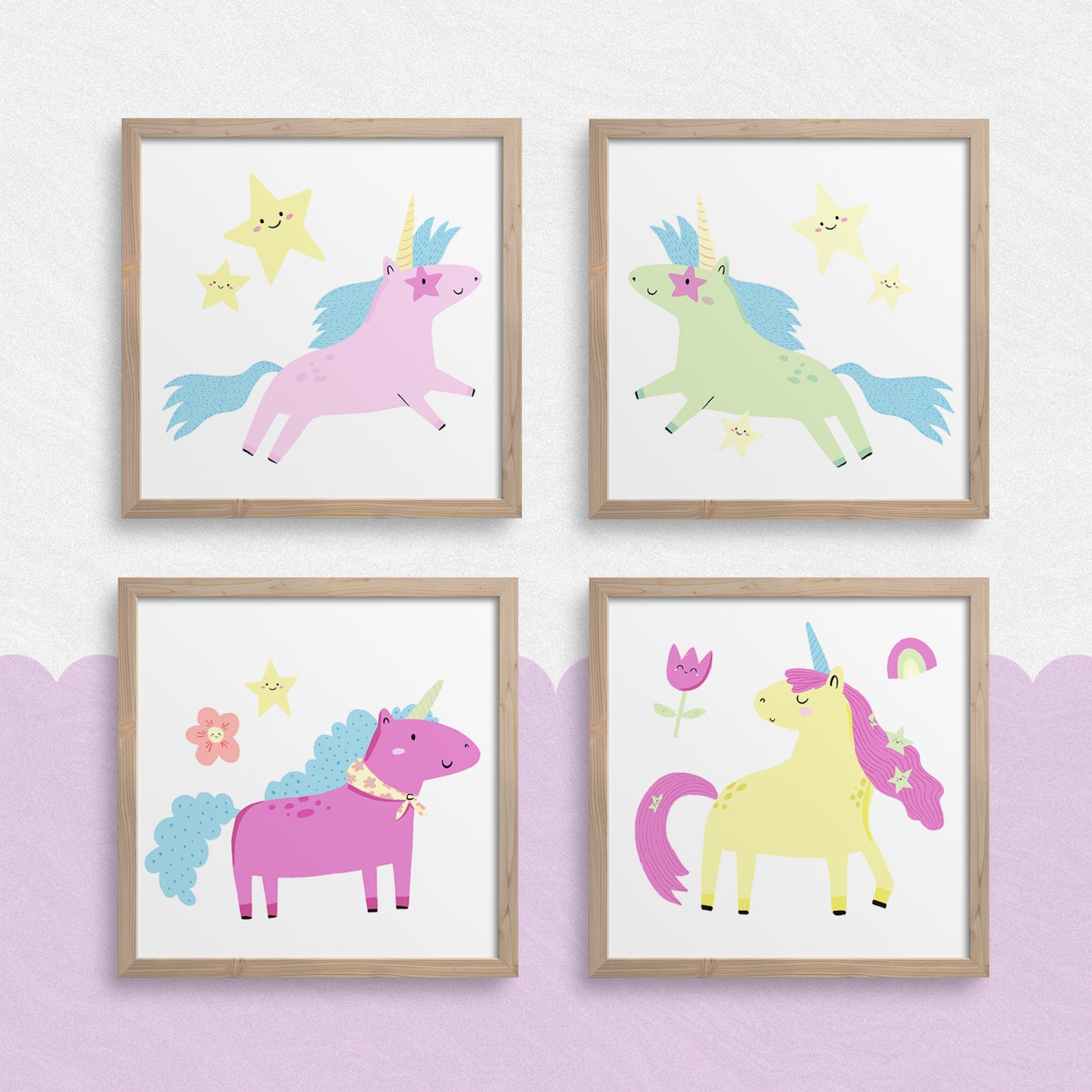 Unicorns 6 Digital Prints