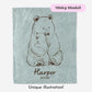 Mama Bear Personalized Blanket