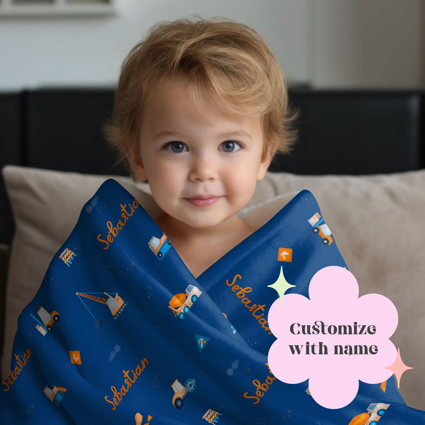 Construction Personalized Blanket