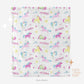 Enchanted Unicorn Personalized Blanket