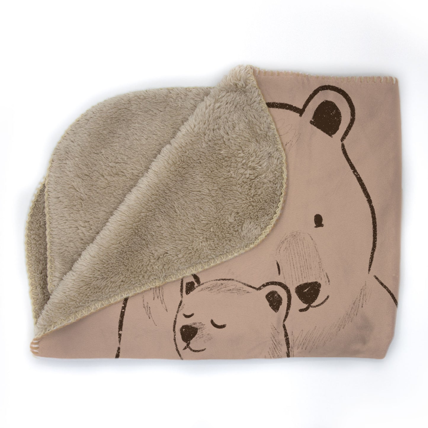 Mama Bear Personalized Blanket